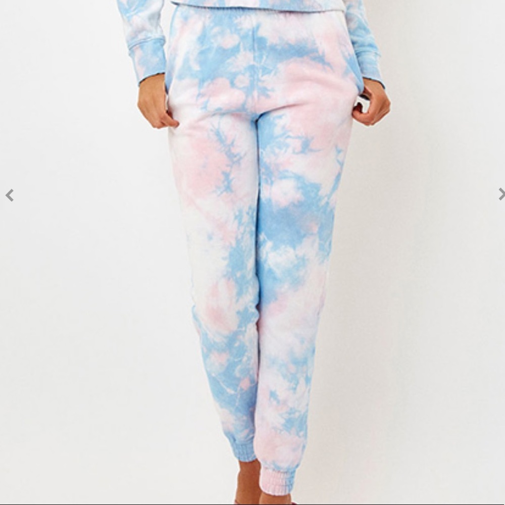 Frankies Bikinis tie dye sweatpants
